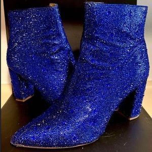Betsy Johnson Bedazzled boots